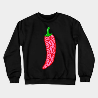 Neurospicy Brain Pepper Crewneck Sweatshirt